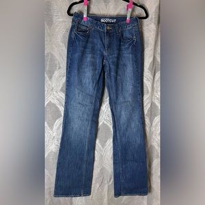 New York and Company Bootcut Curvy Low Rise Jeans SIZE 0